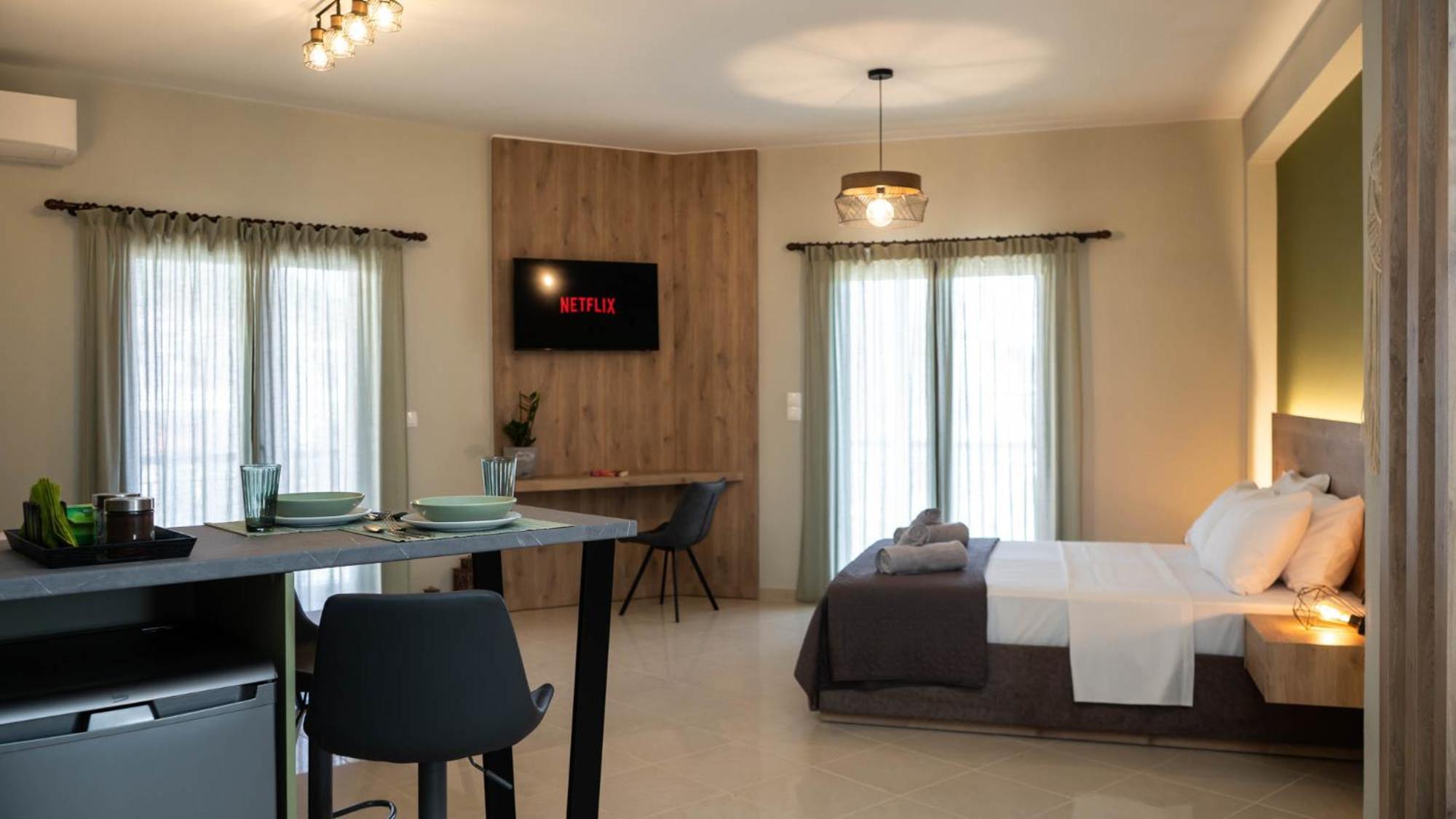 Aurora Suite Apartment Kalampaka Exteriör bild
